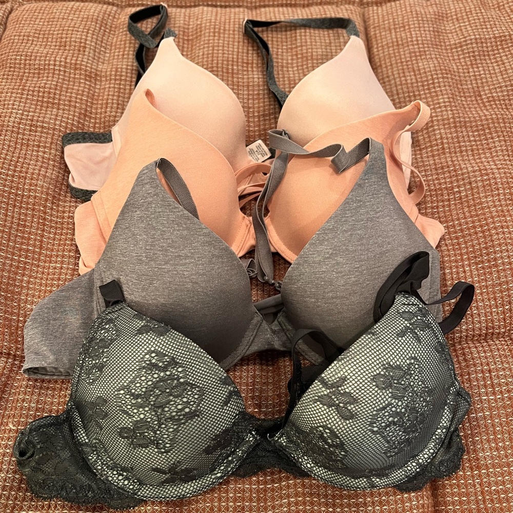 Victoria Secret Demi Bras Size 32A